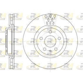 Bremsscheibe 6305.10 von ROADHOUSE günstig für 43,56 € online kaufen