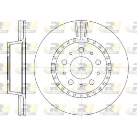 Bremsscheibe 6325.10 von ROADHOUSE günstig für 48,04 € online kaufen