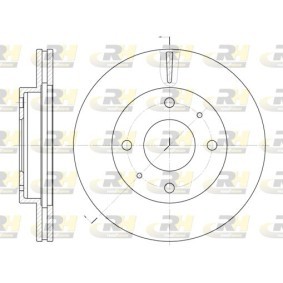 Bremsscheibe 6376.10 von ROADHOUSE günstig für 37,45 € online kaufen
