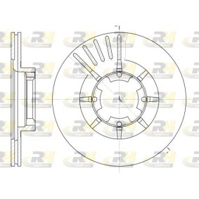 Bremsscheibe für SUBARU von ROADHOUSE