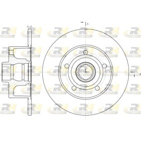 Bremsscheibe für AUDI von ROADHOUSE