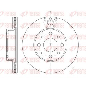 Bremsscheibe 6517 10 von KAWE günstig für 36,24 € online kaufen