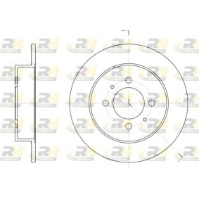 Bremsscheibe 6531.00 von ROADHOUSE günstig für 27,54 € online kaufen
