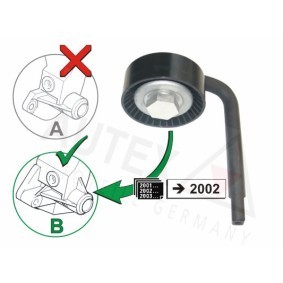 Spannrolle, Keilrippenriemen 654463 von AUTEX günstig für 46,82 € online kaufen