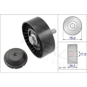 Umlenk- / Führungsrolle, Keilrippenriemen 654806 von AUTEX günstig für 20,63 € online kaufen
