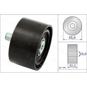 Umlenk- / Führungsrolle, Keilrippenriemen 654877 von AUTEX günstig für 31,82 € online kaufen