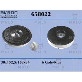 Riemenscheibe, Kurbelwelle 658022 von MALÒ günstig für 60,79 € online kaufen