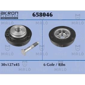 Riemenscheibe, Kurbelwelle 658046 von MALÒ günstig für 77,42 € online kaufen