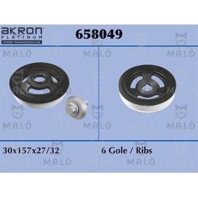 Riemenscheibe, Kurbelwelle 658049 von MALÒ günstig für 42,09 € online kaufen