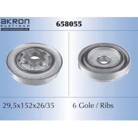 Riemenscheibe, Kurbelwelle 658055 von MALÒ günstig für 75,89 € online kaufen