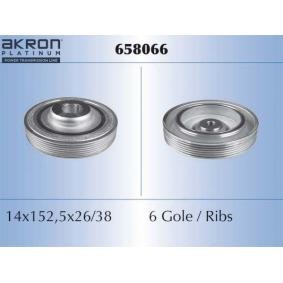 Riemenscheibe, Kurbelwelle 658066 von MALÒ günstig für 81,71 € online kaufen