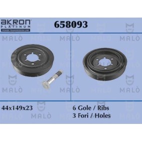 Riemenscheibe, Kurbelwelle 658093 von MALÒ günstig für 52,94 € online kaufen