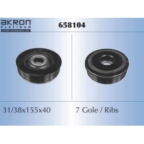 Riemenscheibe, Kurbelwelle 658104 von MALÒ günstig für 96,71 € online kaufen
