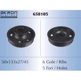 Riemenscheibe, Kurbelwelle 658105 von MALÒ günstig für 58,10 € online kaufen