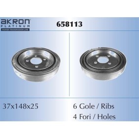 Riemenscheibe, Kurbelwelle 658113 von MALÒ günstig für 62,78 € online kaufen