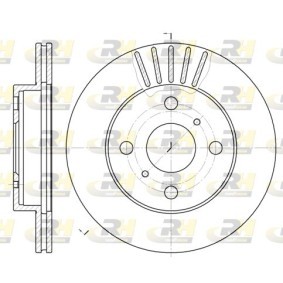 Bremsscheibe für TOYOTA von ROADHOUSE