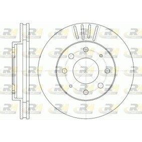 Bremsscheibe 6625.10 von ROADHOUSE günstig für 29,18 € online kaufen