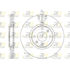 Bremsscheibe 6657.10 von ROADHOUSE günstig für 59,70 € online kaufen