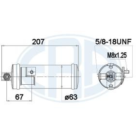 Achetez des Filtre déshydratant, climatisation ERA 668024 à prix pour 23,88 €
