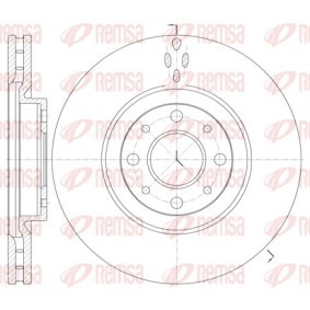 Bremsscheibe 6734 10 von KAWE günstig für 65,04 € online kaufen