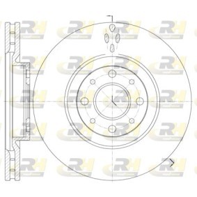 Bremsscheibe 6734.10 von ROADHOUSE günstig für 48,37 € online kaufen