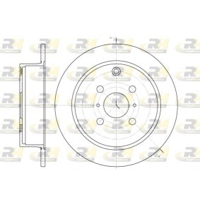Bremsscheibe für TOYOTA von ROADHOUSE