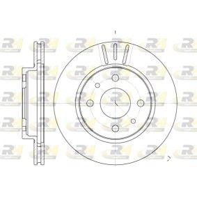 Bremsscheibe für LADA von ROADHOUSE