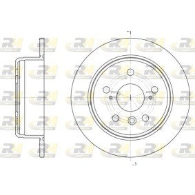 Bremsscheibe 6904.00 von ROADHOUSE günstig für 38,22 € online kaufen