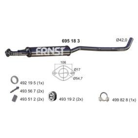Acquista Marmitta centrale da ERNST 695183 a buon mercato per soli 152,77 €