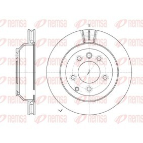 Bremsscheibe für PORSCHE von KAWE