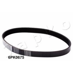 Keilrippenriemen 6PK675 von JAPKO günstig für 7,43 € online kaufen