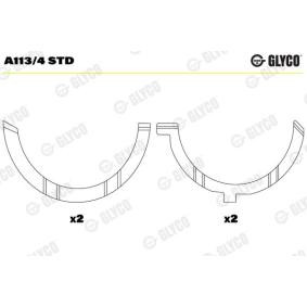 Distanzscheibe, Kurbelwelle A113/4 STD PUCH von GLYCO