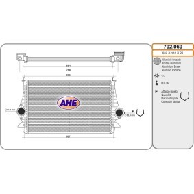 Acquista Intercooler da AHE 702.060 a buon mercato per soli 211,08 €