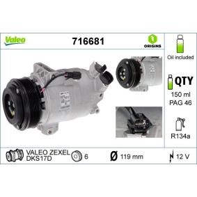 Acquista Compressore aria condizionata da VALEO online per TEANA II (J32) a prezzi moderati
