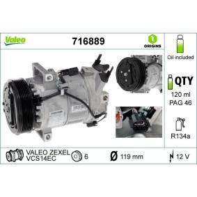 Acquista Compressore aria condizionata da VALEO online per Sentra VII (B17) a prezzi moderati