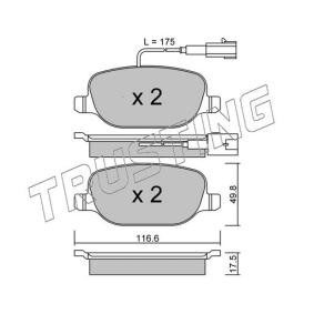 Bremsbeläge 720.1 von TRUSTING günstig für 107,42 € online kaufen