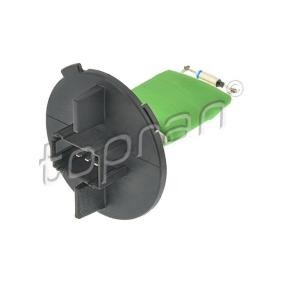 Achetez des Résistance, pulseur d'air habitacle TOPRAN 723 695 à prix pour 22,14 €