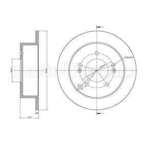 Bremsscheibe 800-869C von CIFAM günstig für 36,68 € online kaufen