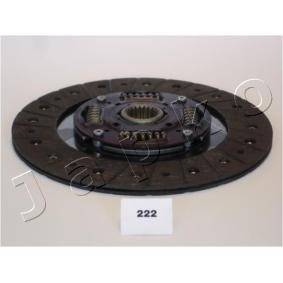 Kupplungsscheibe des Herstellers JAPKO - Originalware Artikelnummer: 80222