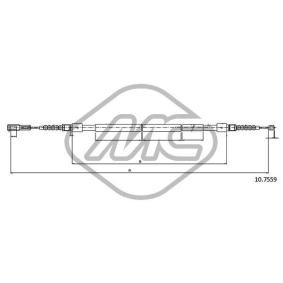 Handbremsseil von Metalcaucho