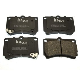 Achetez des Plaquettes de frein KAWE 810008 à prix pour 16,43 €