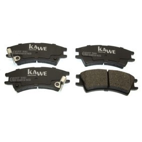 Compre Pastilhas de travão da KAWE 810037 a um preço baixo por 18,67 €