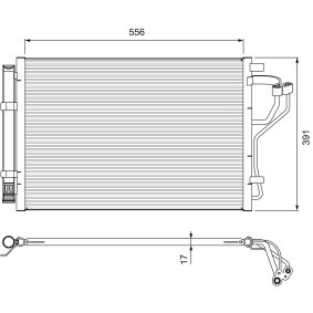 Klimakondensator 814394 von VALEO günstig für 170,86 € online kaufen