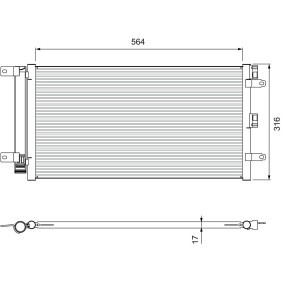 Klimakondensator 814401 von VALEO günstig für 310,21 € online kaufen