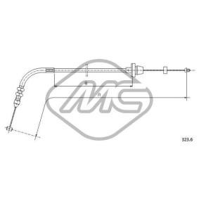 Acquista Cavo acceleratore da Metalcaucho 81533 a buon mercato per soli 19,92 €