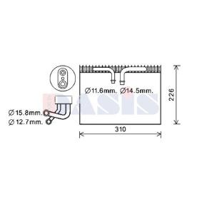 Acquista Evaporatore climatizzatore da AKS DASIS 820405N a buon mercato per soli 90,66 €