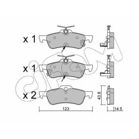 Bremsbeläge 822-556-2 von CIFAM günstig für 32,41 € online kaufen