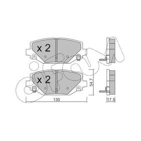Bremsbeläge 822-947-0 von CIFAM günstig für 102,54 € online kaufen