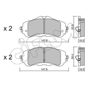 Bremsbeläge 822-983-0 von CIFAM günstig für 75,94 € online kaufen