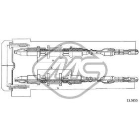 Handbremsseil 82499 von Metalcaucho günstig für 24,12 € online kaufen